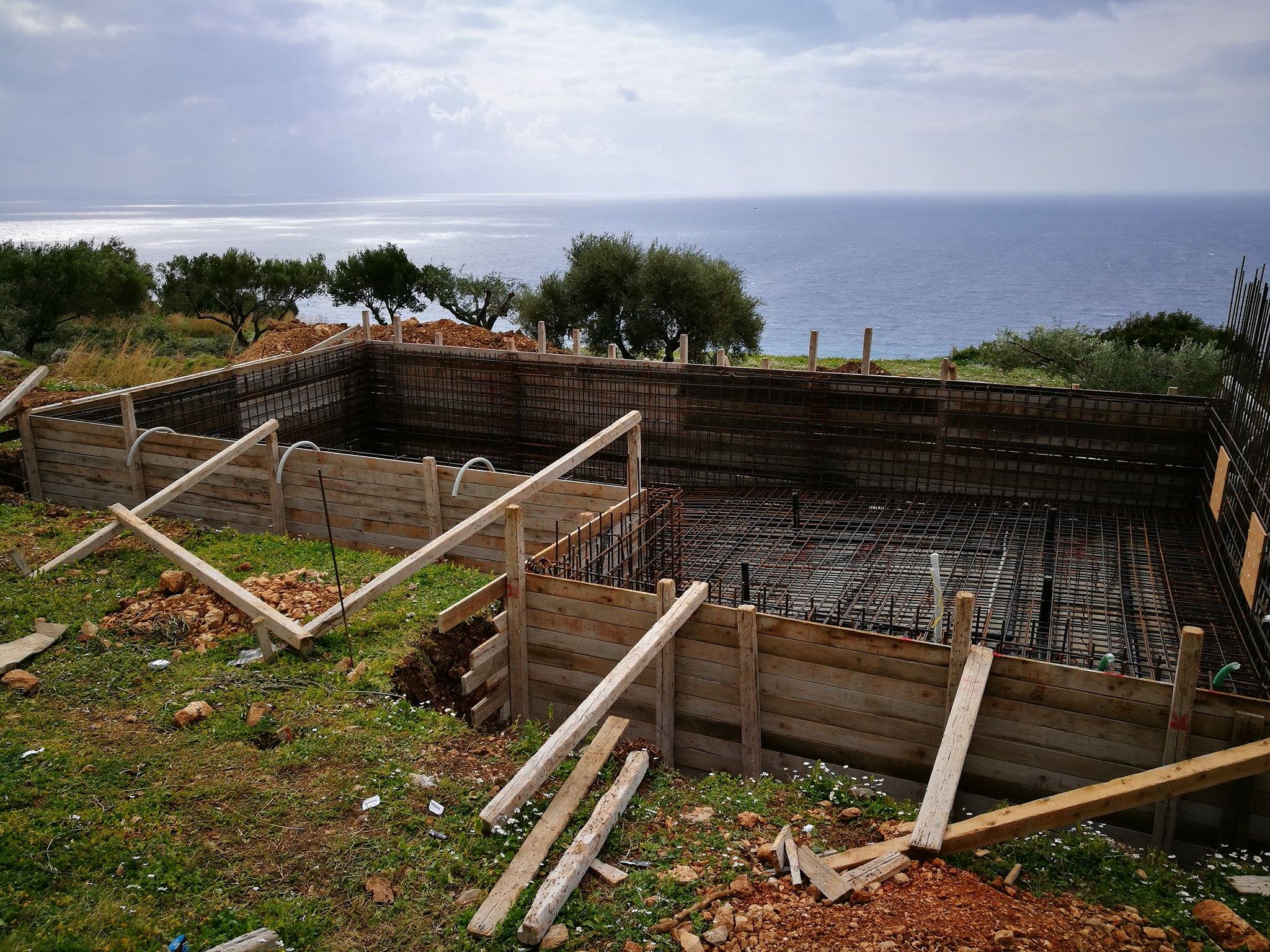 Pool construction Kefalonia