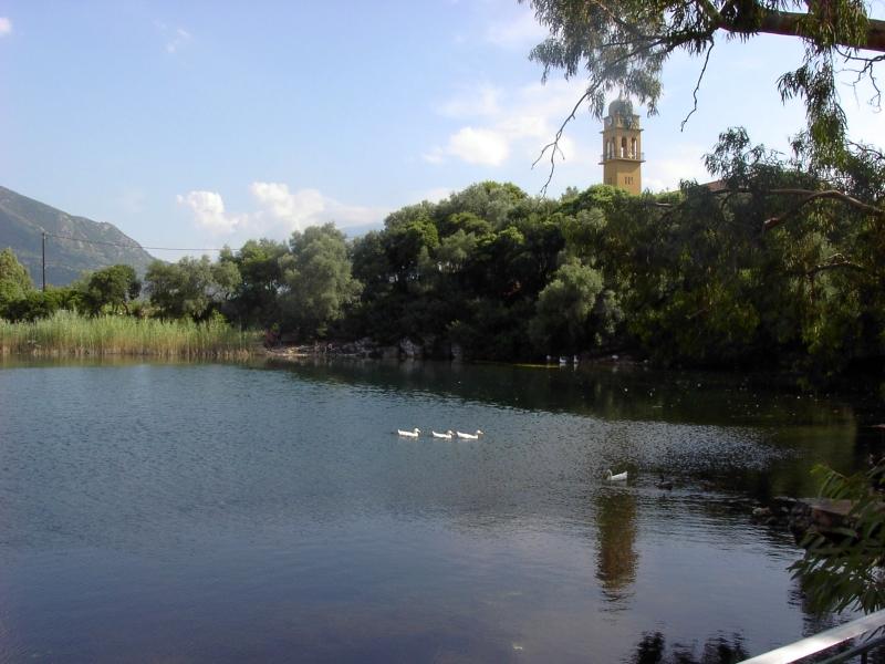 Karavomylos Lake in Kefalonia