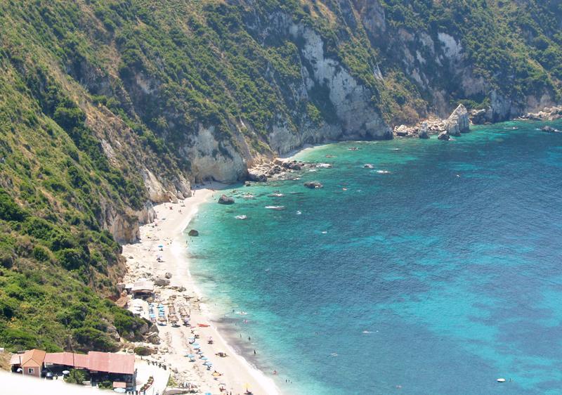 Petani beach in Lixouri Kefalonia