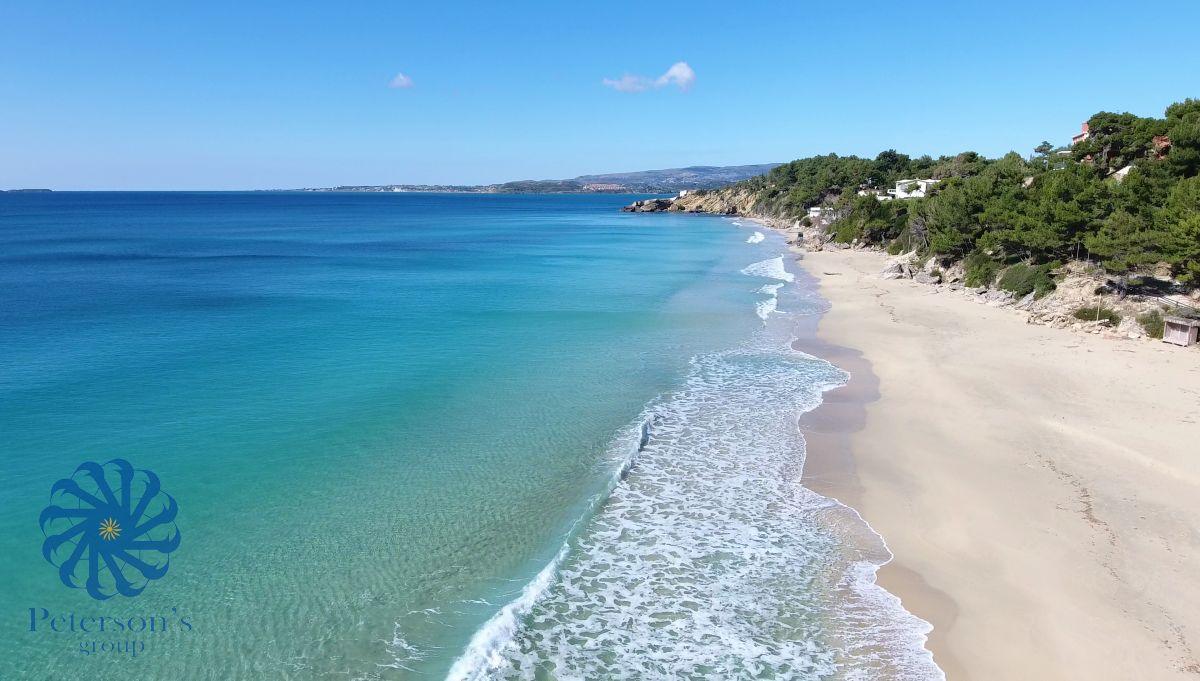 Makrys Gyalos beach in Argostoli Kefalonia