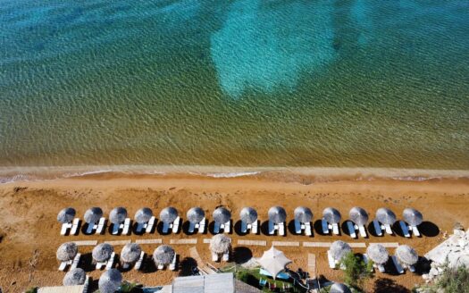 Megas Lakos Sea Front Rental Business & Beach Bar For Sale