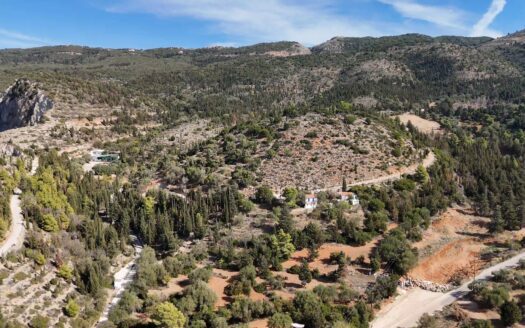 Exclusive Hillside Plot Overlooking Asos Village