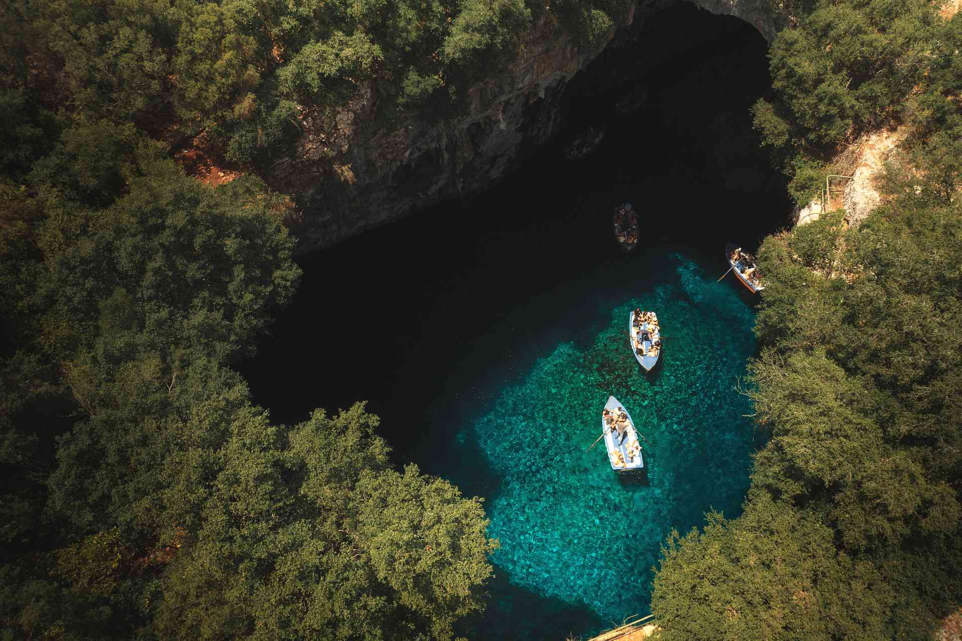 Melissani Cave, Kefalonia - Photo Credit: Municipalities of Kefalonia
