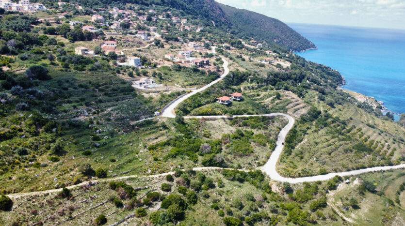 Unique Seaside Plot in Zola –With Building Permit & Panoramic Views