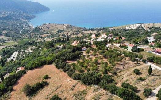 Traditional Living with Sea View – 6,605 m² Buildable Plot in Agkonas
