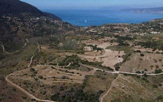 Scenic Plot with Sea & Mountain Panorama in Nyfi Village