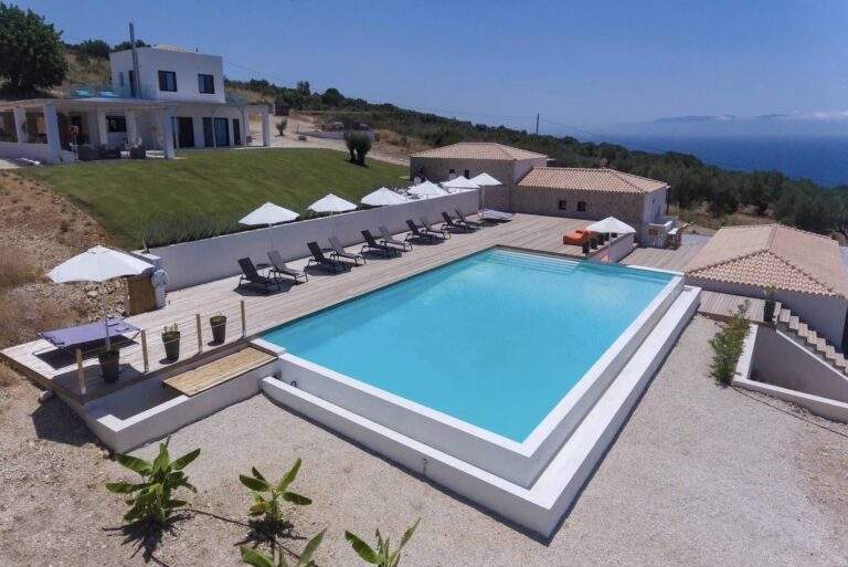 Contemporary Boutique Complex with Infinity Pool & Mediterranean Charm in Lourdas