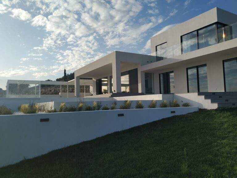 Elegant Designer Villa with Smart Tech, Infinity Pool & Panoramic Views in Livatho