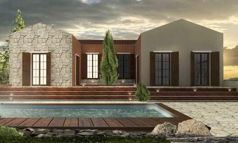 New Luxury Villa Blending Kefalonian Charm & Tuscan Elegance in Assos