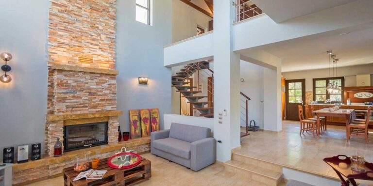 Stylishly Restored Villa with Contemporary Interiors in Karavados