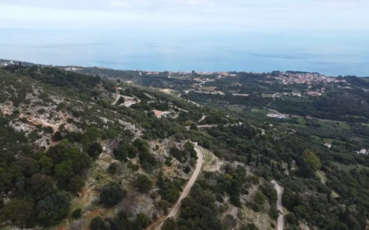 Panoramic Ionian Views from a Serene Hillside Setting near Skala