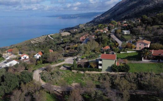 Agkonas Corner Plot with Views of Agia Kyriaki Bay